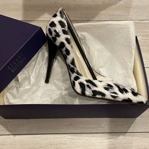 NEW Stuart Weitzman Zinger Jaguar patent in original box